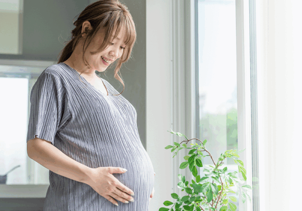 妊娠中の女性